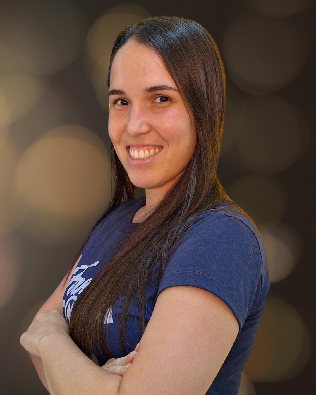 Foto da secretária Fernanda