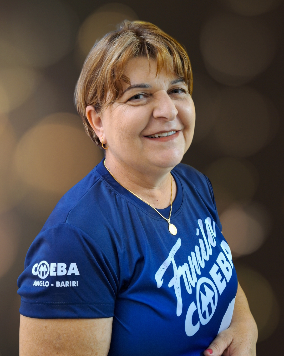 Foto da monitora Cidinéia