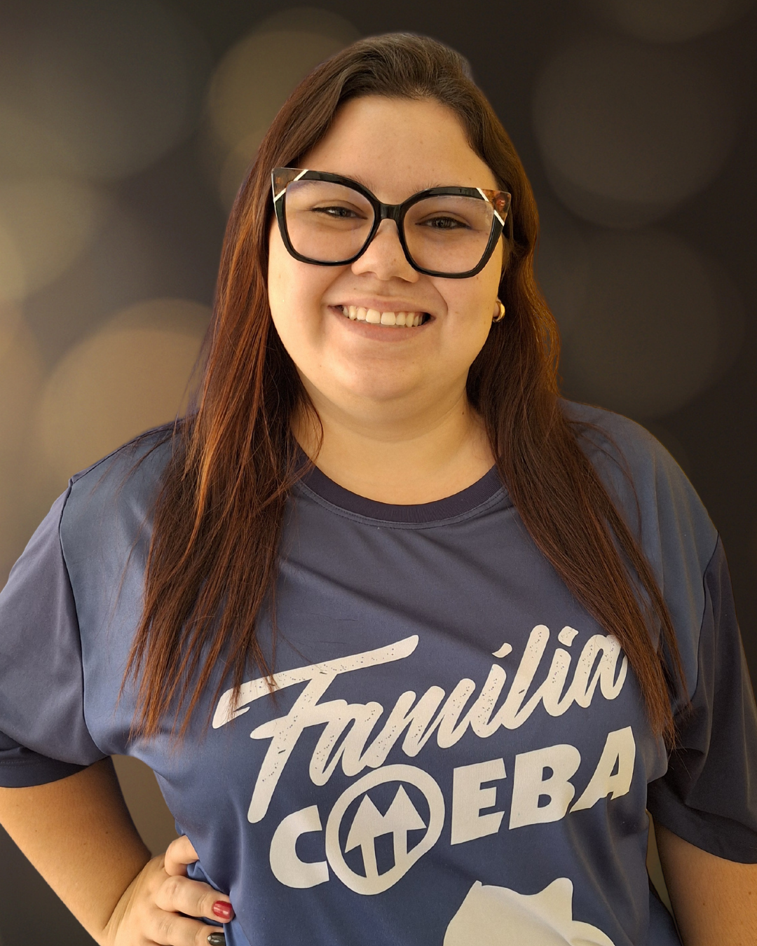 Foto da monitora Vitória